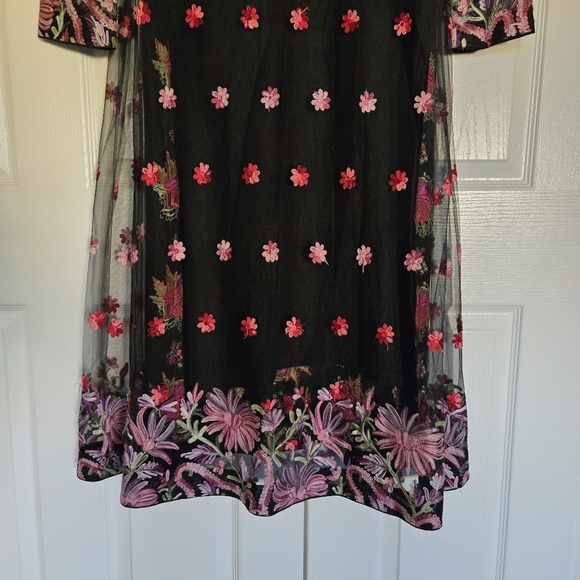 Embroidered Salwar Kameez Dupatta Long Scarf Cotton Chiffon Net Party Wear Dress - Picture 11 of 14